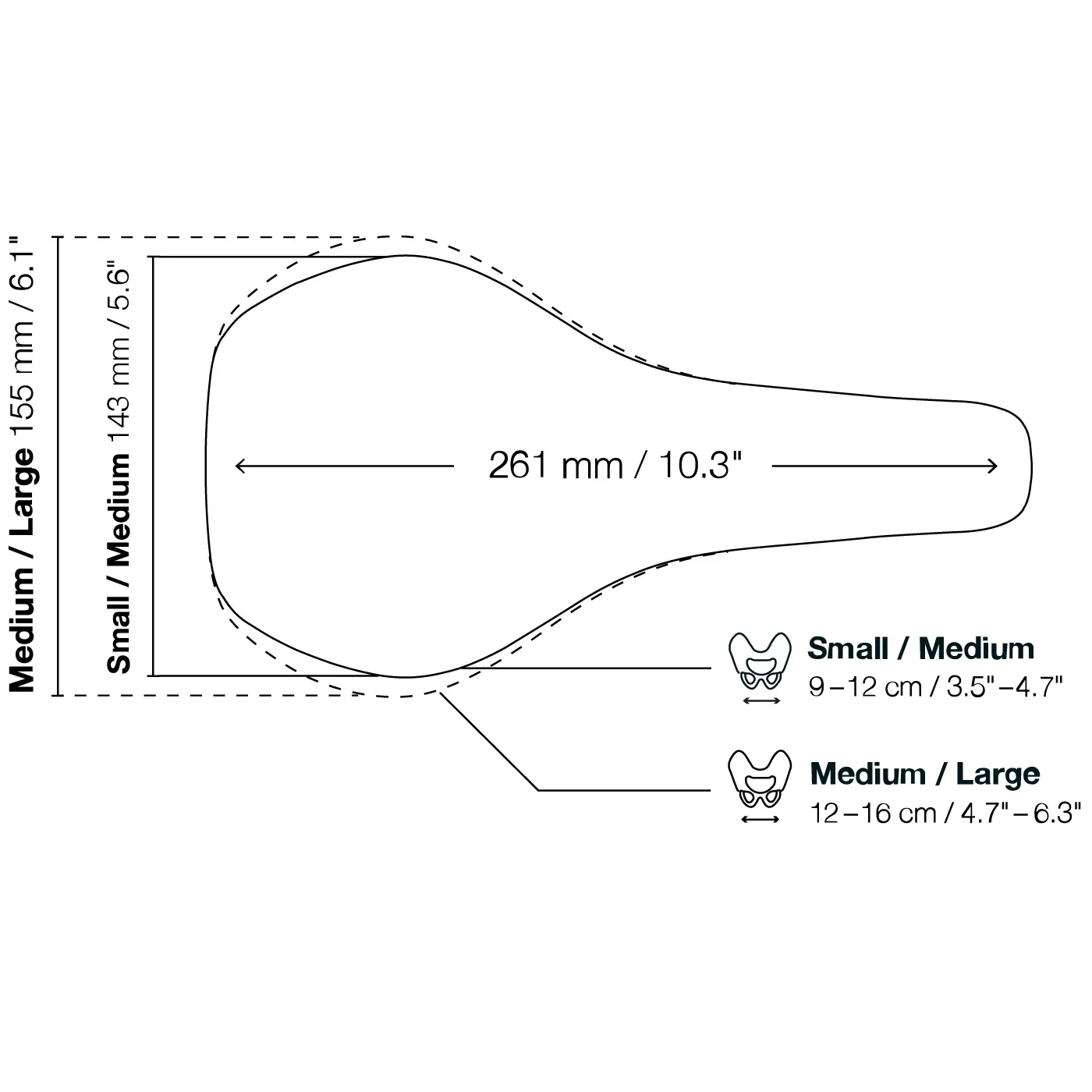 ergon-sm-sport-gel-womens-saddle-sizes