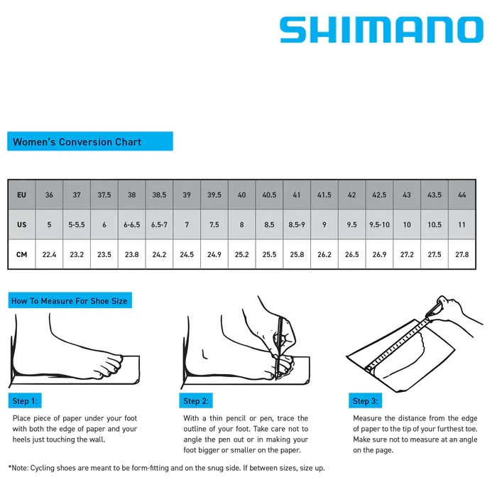 shimano-womens-shoes-size-chart