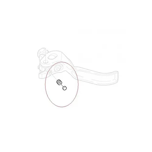 Shimano BL-M988 Lever Axle Fixing Bolt and Cap 2