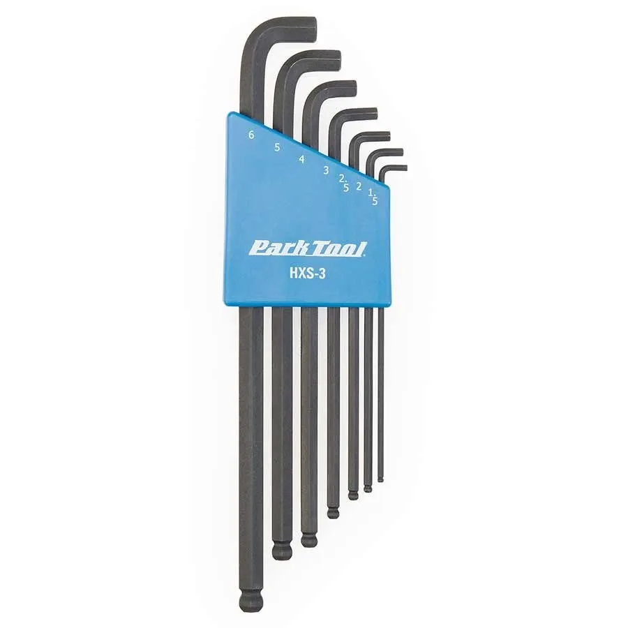 Park Tool (HXS-3) Stubby Hex Wrench Set