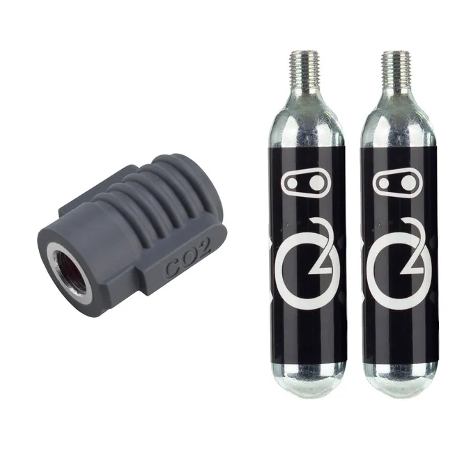 Crankbrothers CO2 25G Cartridge (2 Units) W/ Inflator