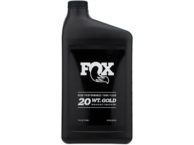 Fox High Performance Fork Fluid - 20WT Gold (32 oz)