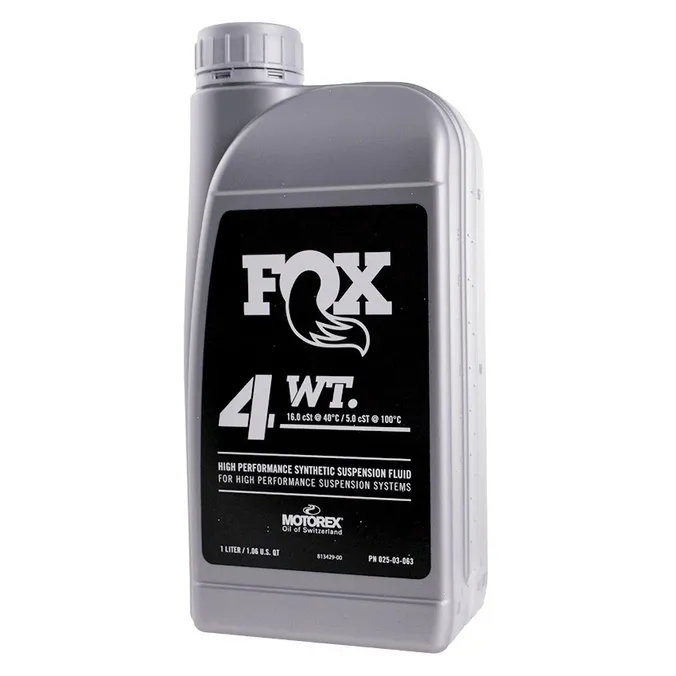 Fox Suspension Fluid 4 WT 1.0 Liter Bottle