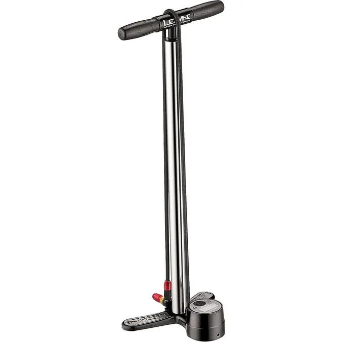 Lezyne Alloy Digital Floor Drive Floor Pump Abs-1 Pro Chuck 220Psi Silver