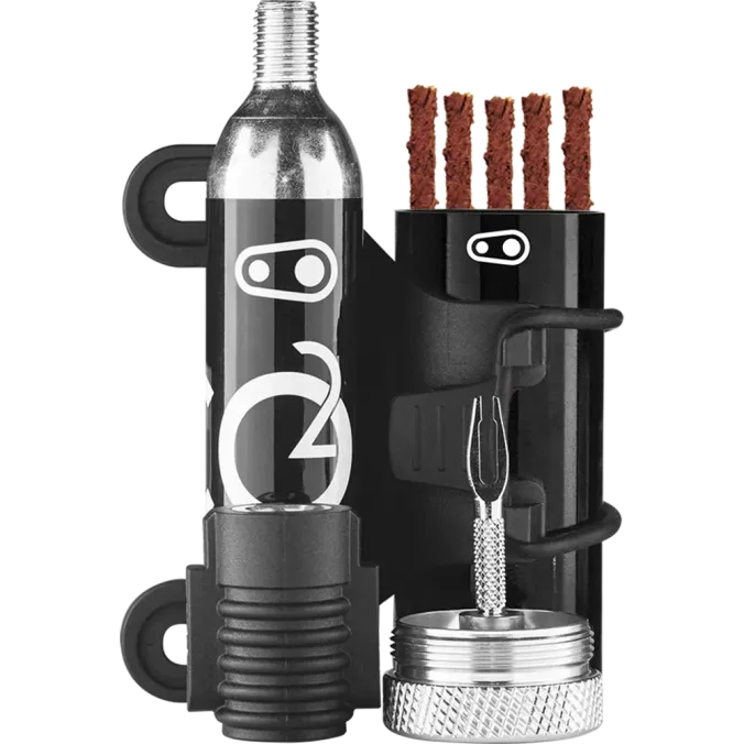 Crankbrothers Cigar Tool  Plug Kit + CO2 Head - Black/Silver
