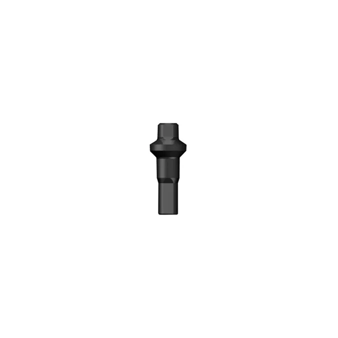 Sapim Polyax Aluminium Nipple | 14mm Black Double Square | EACH (x1)