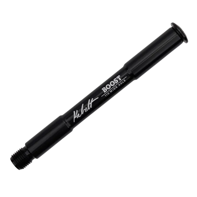 Fox Axle Assembly 15x110mm Kabolt Black Ano
