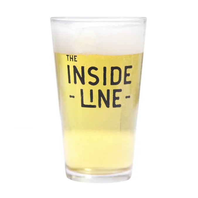 The Inside Line Pint Glass