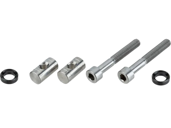 Fox Transfer SL Saddle Clamp Hardware (Titanium)