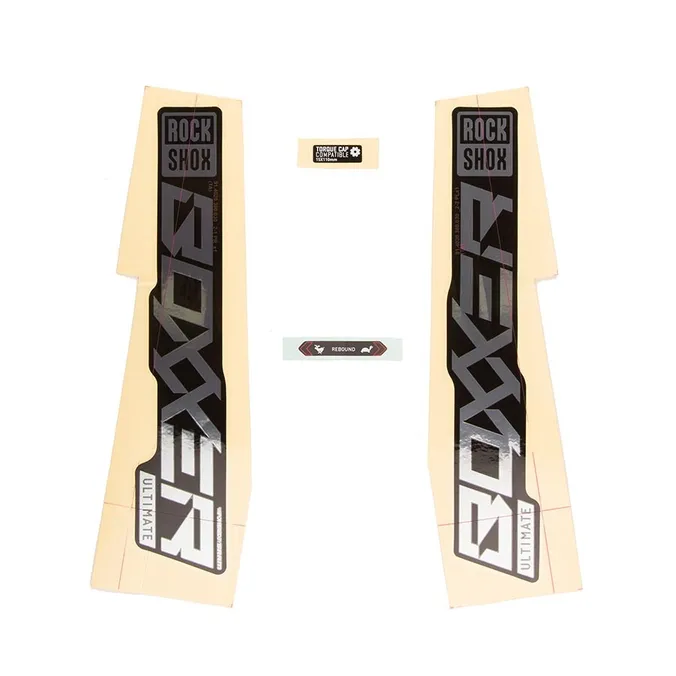 RockShox Boxxer Ultimate Sticker Polar Black