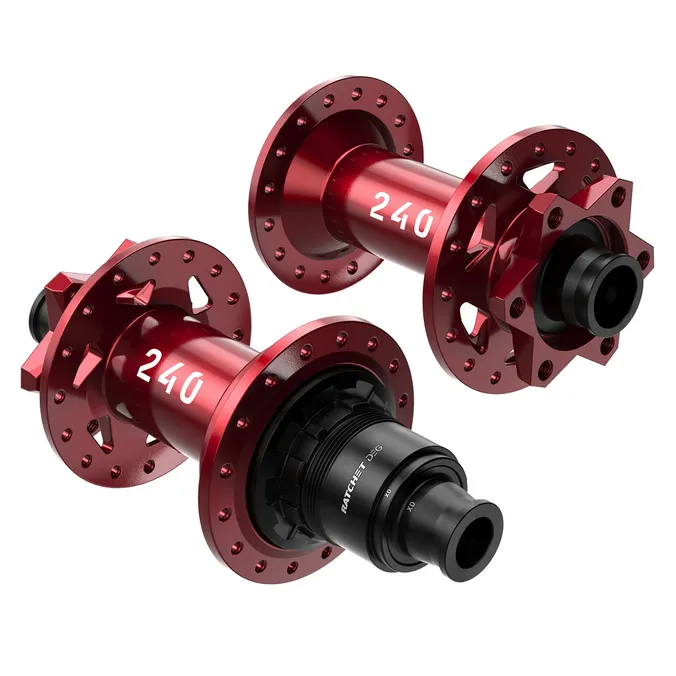 DT Swiss 240 DEG LTD Classic Hubset Red | Boost | 32H | 6B | XD