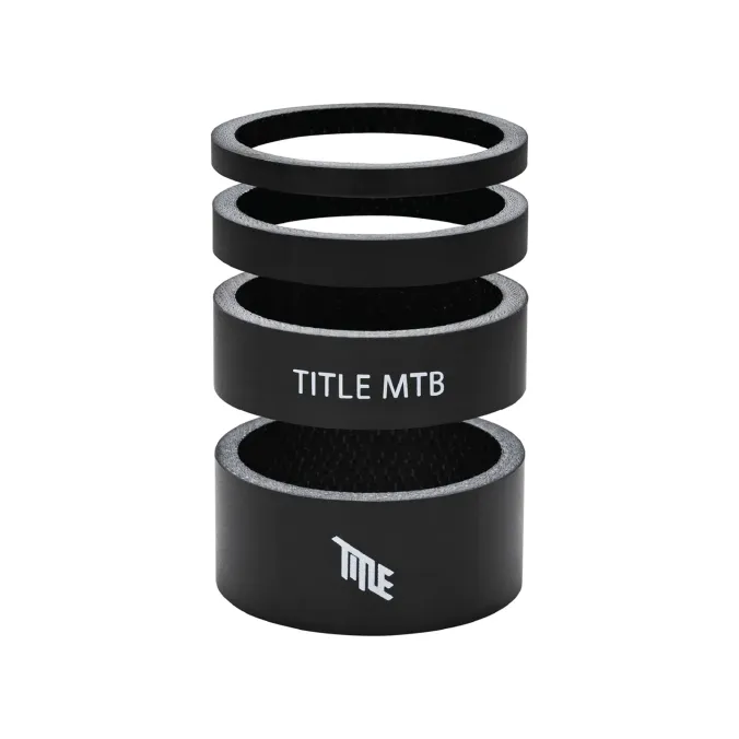 Title Carbon Headset Spacer Kit