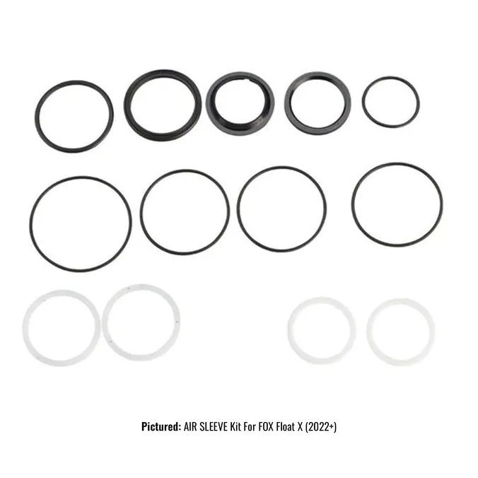 Racing Bros AIR SLEEVE Kit For FOX Float X (2022+) // Air Sleeve Seals Only