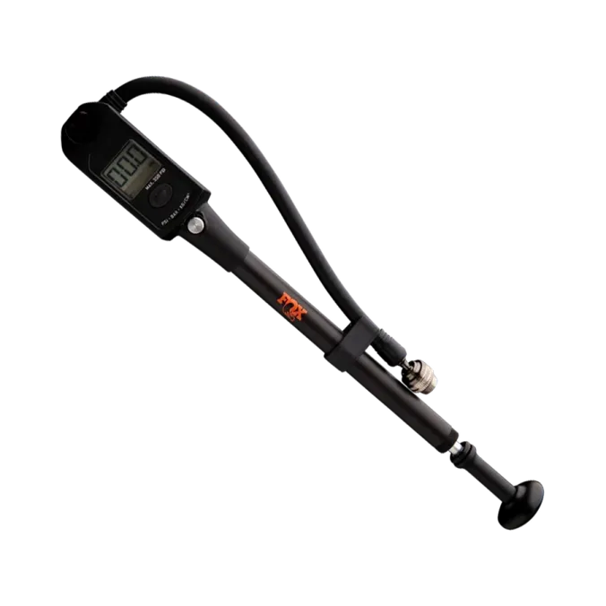 Fox Digital HP Shock Pump Long Swivel Head (Replaceable Battery)