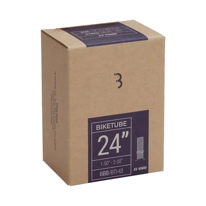 BBB Cycling Tube 24" 40mm 1.50-2.00 Schrader
