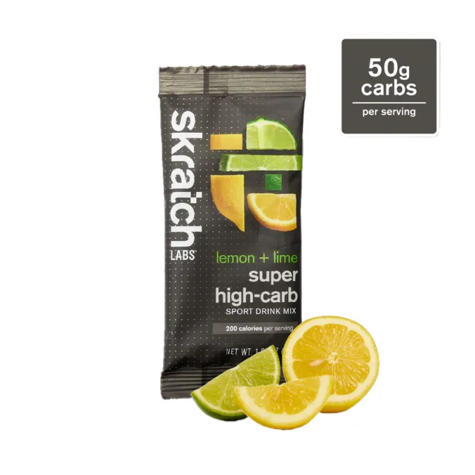 Skratch Super High-Carb Sport Drink Mix 53g Lemon Lime
