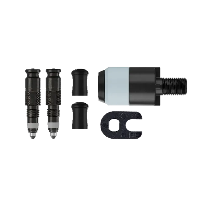 Schwalbe Clik Valve Conversion Set (x2) +Adapter