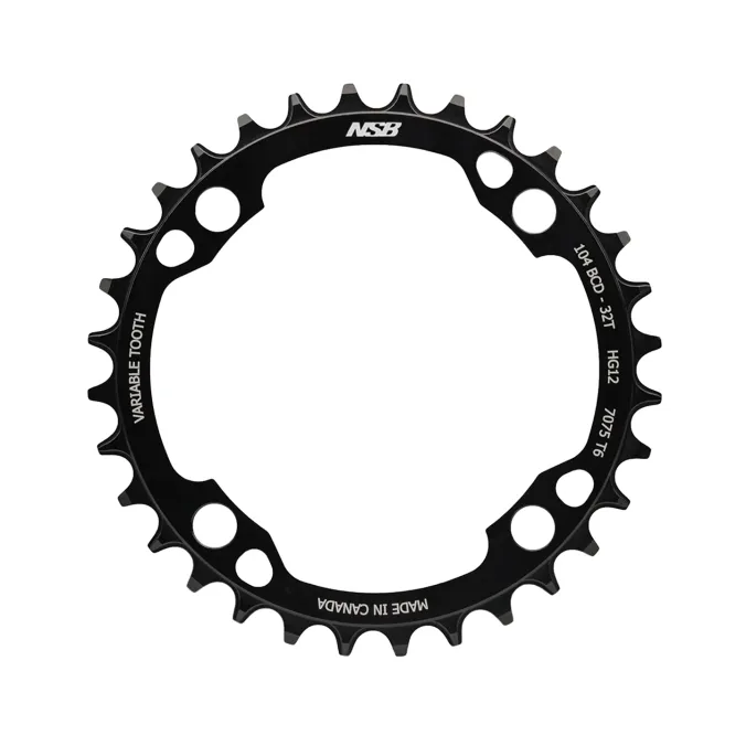 NSB Shimano HG12 1x12 104 BCD Variable Tooth Chainring