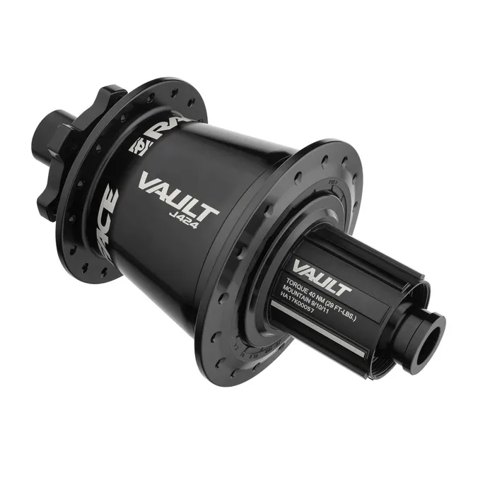 Race Face Vault J-Bend Hub Rear Black HG