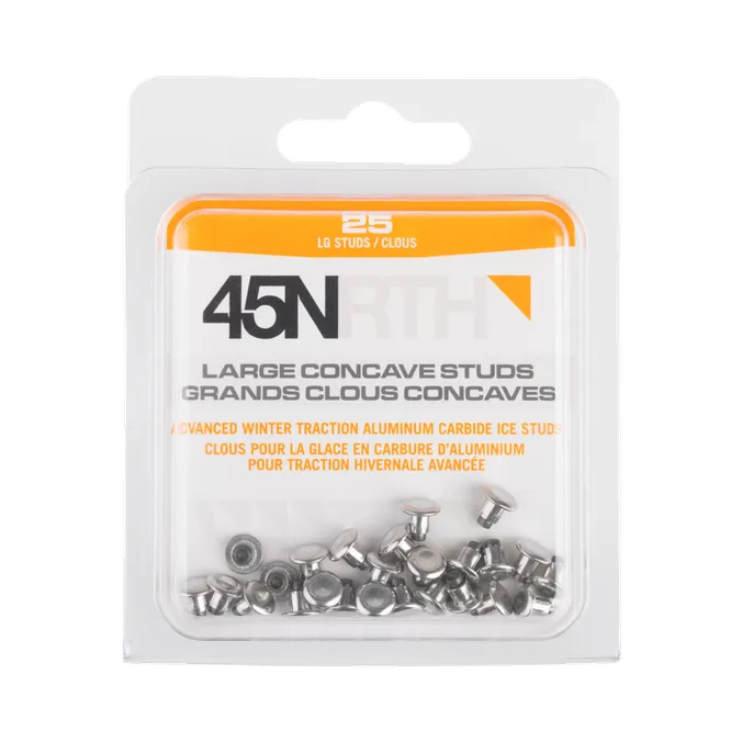 45NRTH Large Concave Aluminum Studs
